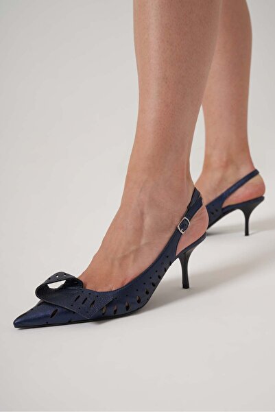 UTOPIAN İnce Topuklu Rugan Ayakkabı