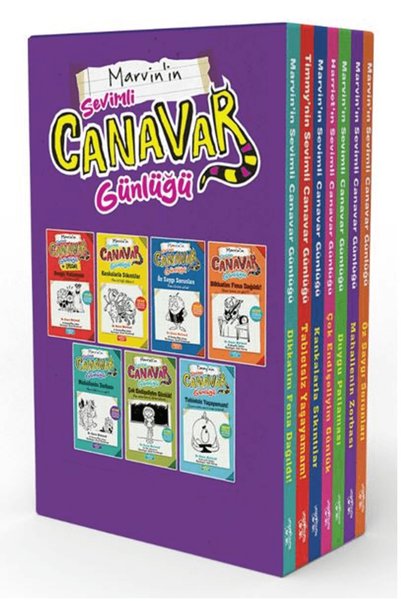 Yediveren Çocuk Sevimli Canavar Günlüğü (7 Book Sets) / Raun Melmed / Yediver...
