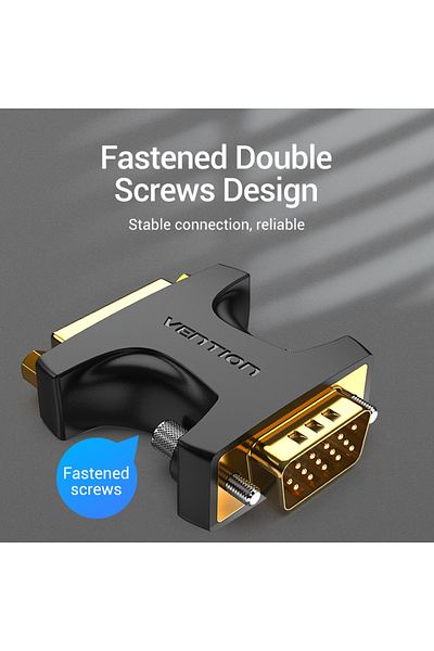 Vention VGA Male to DVI Female Adapter Black