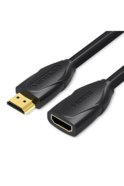 Vention كابل تمديد HDMI بطول 2 متر باللون الأسود