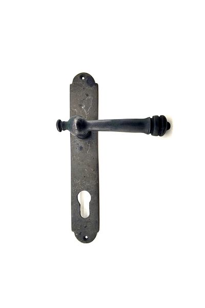 Belle Fusion Antique Style Decorative Brass Country Room Door Handle - 220X35 Mm, Oxide