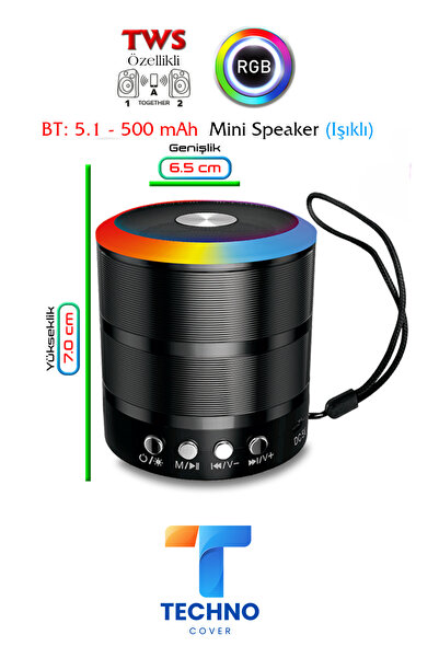 foxpower Bluetooth Özellikli Ses Bombası Mini Speaker (KLN-190)
