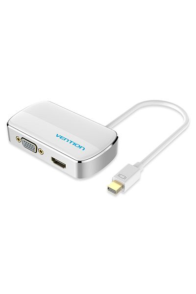 Vention MINI DP to HDMI/VGA Converter 0.15M White