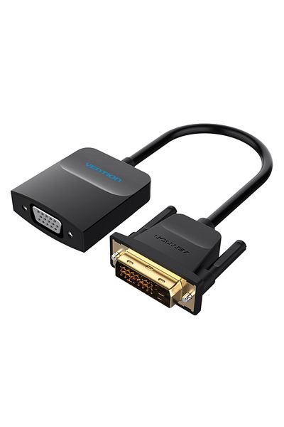 Vention DVI to VGA Converter 0.15M Black Metal Type