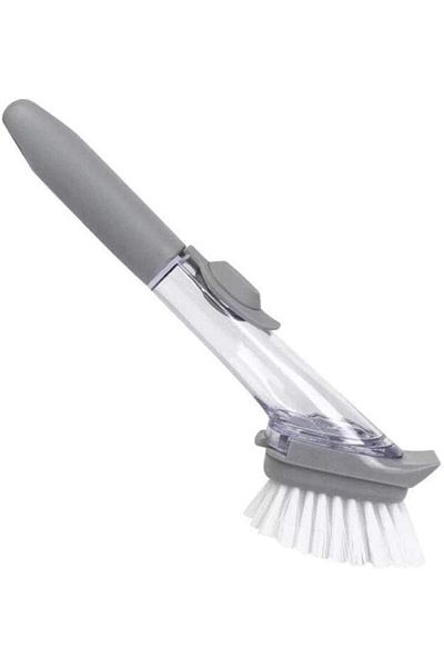 Generic Khazna Dish Bowl Washing Cleaning Brush, Long Handle Pot Brush, Soap Dispenser Kitchen Sink Scrubbe