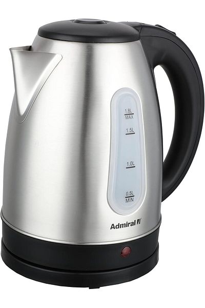 Generic Admiral Electric Kettle 1.7L, with Water Level Indicator, 360 Degree Swivel Base, Auto Lid Opening