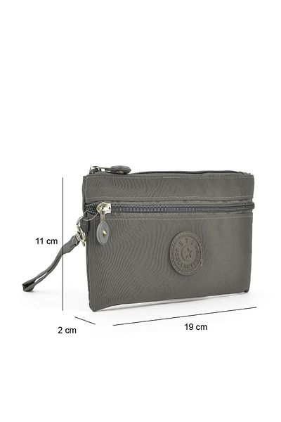 Ziya , Women's Portfolio Wallet Bag 141441Z1115D Gray