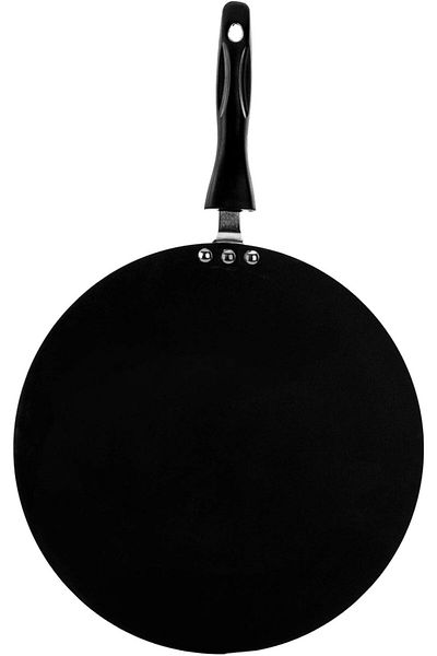 Generic Royalford Rf5331 Super Flat Tawa - 33 Cm, Black,Stainless Steel