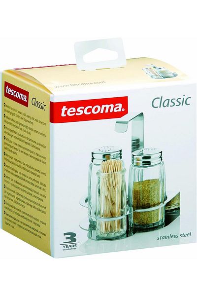 Generic Tescoma Classic Salt-Pepper And Toothpicks Set