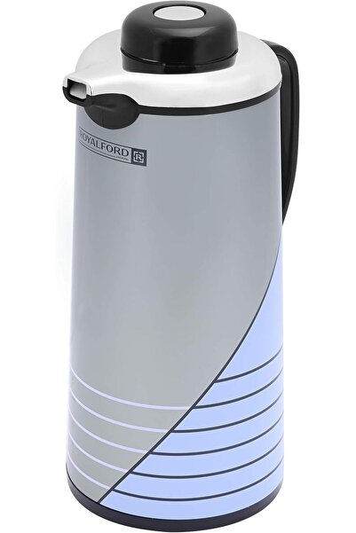 ROYALFORD 1L Thermal Flask Jug, Double-Wall Stainless Steel, Keeps Drinks Hot/Cold