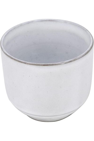 Generic MIBRU Ceram White Specialty Coffee Ceramic Mug for Latte, Cappuccino, Americano 230ml
