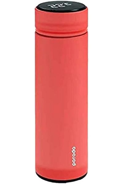 Generic Porodo Smart Water Bottle with Temperature Indicator 500ml, Temperature Indicator, LED touch displa