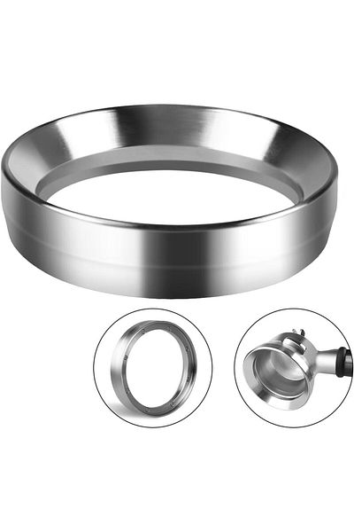 Generic Proxima Direct 51MM Espresso Dosing Funnel, Stainless Steel Coffee Dosing Ring with Magnetic Compat