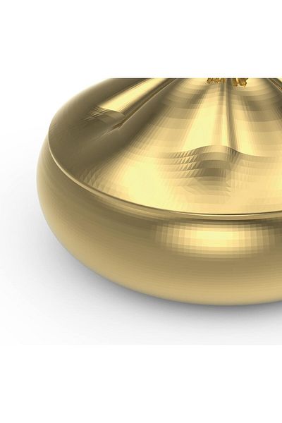 Generic Al Saif Rajin Serving Tray with Lid, Colour :Gold
