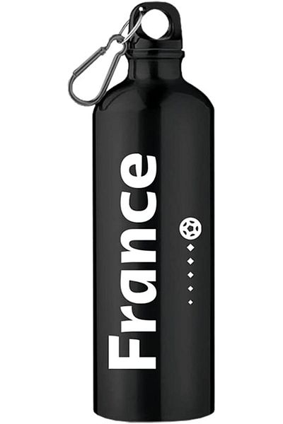 Generic FIFA World Cup Qatar 2022 Graphic Printed Aluminium Water Bottle Generic 750ml France