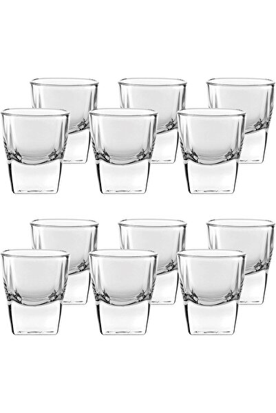 Ocean Plaza Shot Glasses - 12 Piece, Clear, 55 ml (P00210)