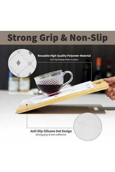 Generic Refrigerator Liners, Absorbent Fridge Liners Non Slip Refrigerator Mats, Non-Adhesive Refrigerator