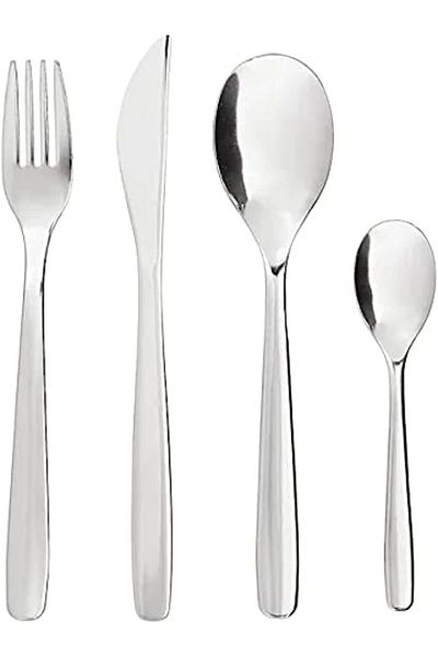 IKEA MOPSIG 16-piece flatware set, Silver