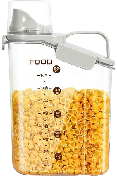 Generic 2.8L Cereal Containers Storage, 95oz Airtight Large Dry Food Storage Containers with Pouring Spout