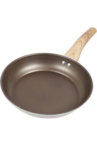 Generic Non-Stick Frying Pan with Wooden Handle – Perfect Pan for Easy and Healthy Cooking, Made of High-Qu