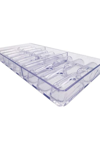 Generic Chocolate Moulds Sweet Candy DIY Mold 21 Diamond Shaped Clear Plastic