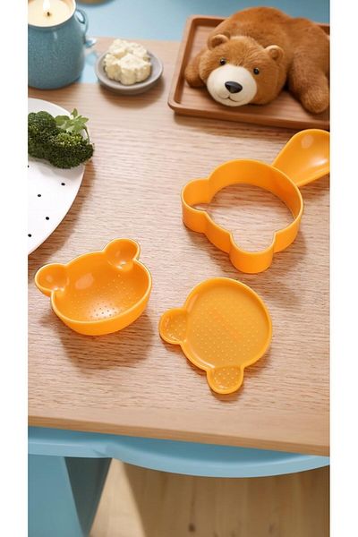 Generic Sweet seven Transform Mealtime with Cute Animal Sushi Shapes! Easy DIY Rice Ball Mold for Kids. Cre