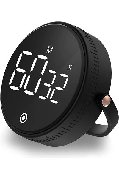 Generic SWIUKPHE Digital Kitchen Timer for Cooking, Large LED Display Productivity Timer, Countdown Timer C