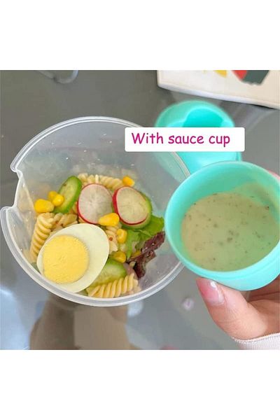 Generic Fresh Salad Cup to Go, 2022 Salad Meal Shaker Cup, Salad Shaker Container to Go, Portable FHOPHOt a
