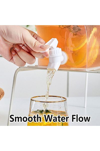 Generic 3900ml Refrigerator Cold Water Kettle with Spout and Lid – Large Capacity Transparent Juice Beverag