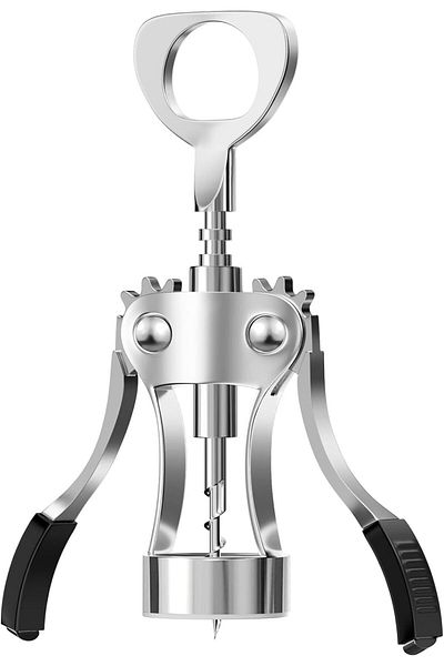 Generic SWIUKPHE Opener, Bottle Opener, Zinc Alloy Wing Corkscrew Heavy Duty, Cork Screw Opener, Multifunct