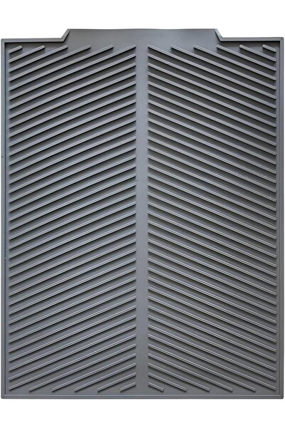 Generic Silicone Dish Draining Mat with Drain Lip, Eco Friendly Dish Drying M...