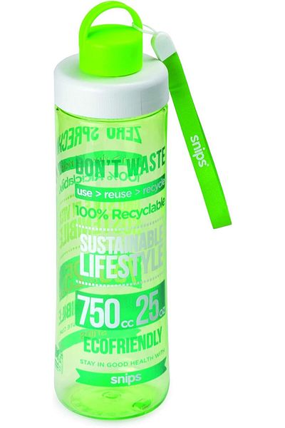 Generic Snips Tritan Decorated Water Bottle 0.75 L - Eco Green Water