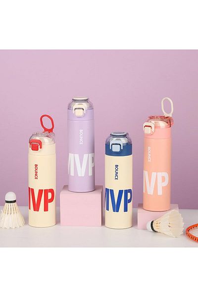 Generic Azonee Insulated Water Bottle Thermoses, 17 oz Thermal Vacuum Cups for Hot Cold Drinks, BPA Free St