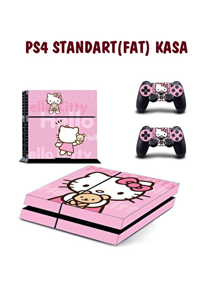 KT Decor Hello Kitty Playstation 4 Full Sticker Kaplama Seti