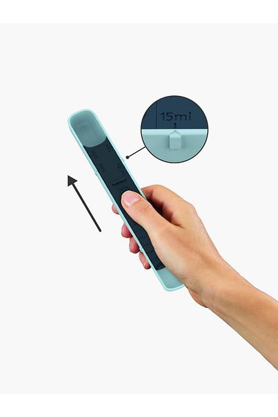 Generic Joseph Joseph 40105 Measure-Up Adjustable Measuring Spoon, Measures from 1 ml to 15 ml and from 1/4