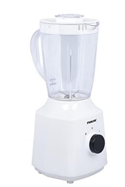 Nikai 3-in-1 Electric Blender 1.5 L 350 W NB1900NA1/NB2900EB2 White/Transparent