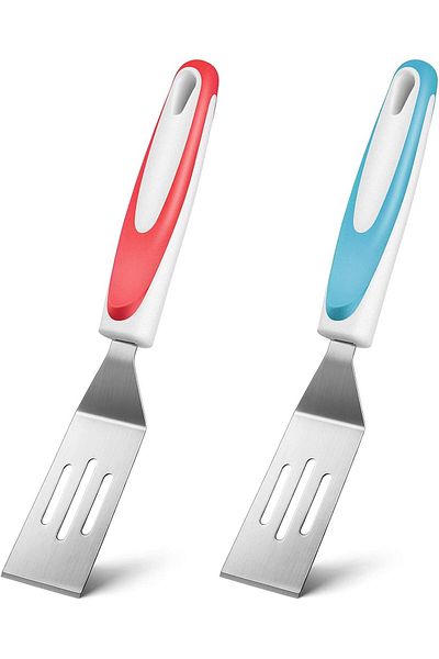Generic TERRIFI Mini Brownie Serving Spatula Stainless Steel Cut and Serve Turner Cookie Spatula Mini Slott