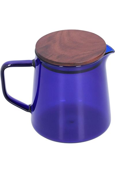 Generic 01 Glass Mug, Glass Tea Cups Heat Resistant Anti Scalding Durable Safe for Home Use(blue)
