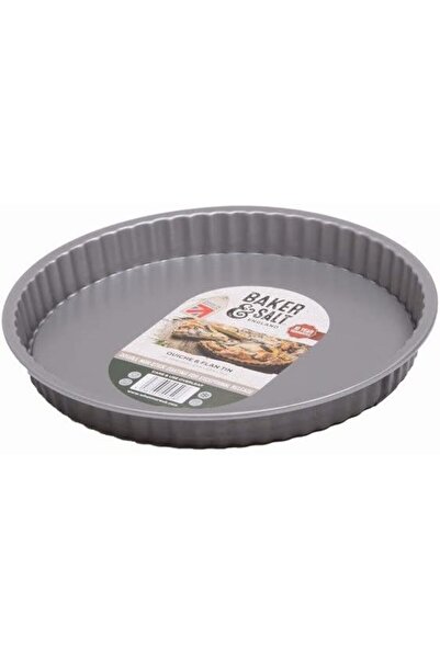 Generic قالب كيش مزدوج غير لاصق من وام كوك، رمادي، 23 سم، 55740SACO