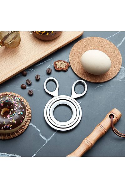 Generic 2 Pieces Egg Topper Cutter, Stainless Steel Boiled Egg Cracker & Shell Scissors, Kitchen Tool for E