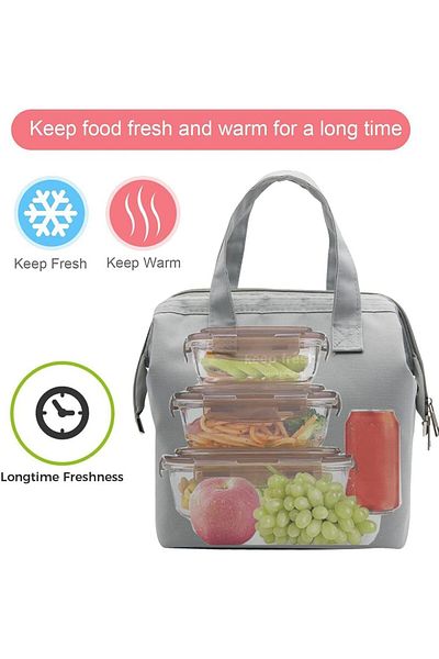 Generic MAKINGTEC Lunch Bag Bento Bag, Thickened Thermal Insulation Refrigerated Bento Tote Bag, Lunch Box