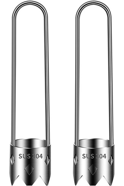 Generic Stainless Steel Pepper Corer Seed Remover Tool, Premium Pepper Corer, Upgraded Fruit Core Remover,