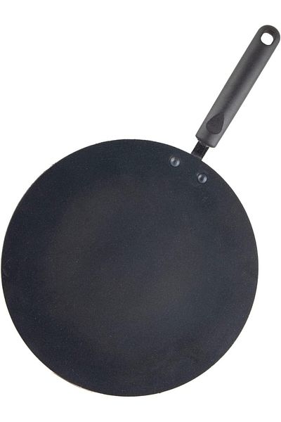 Generic Royalford Non-Stick Aluminum Tawa Black 28Cm RF9554