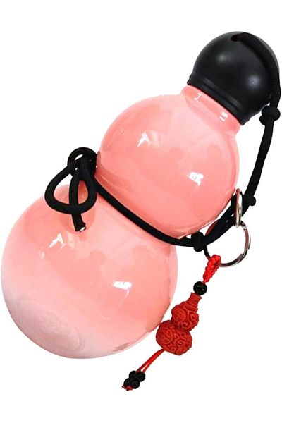 Generic Bewinner Gourd Water Bottle, 700ML Chinese Gourd Style Water Bottle with Strap, Gourd Water Bottle