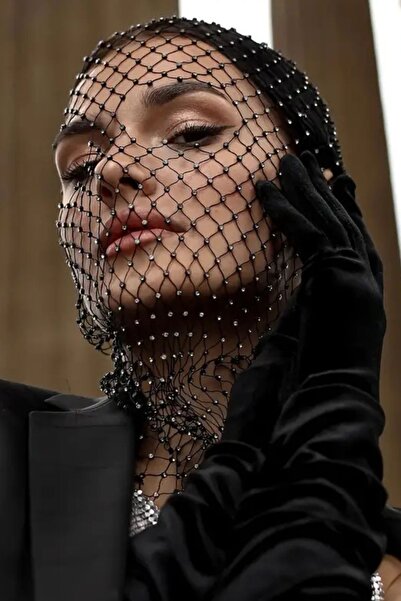 LIVOSH TAŞLI SAÇ PARTİ GECE ÖZEL GÜN MASKE AKSESUAR