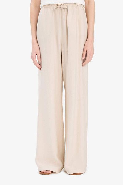 DeFacto Wide Leg Double Pocket High Stretch Waist Wide Leg Pants E7434Ax25Sm