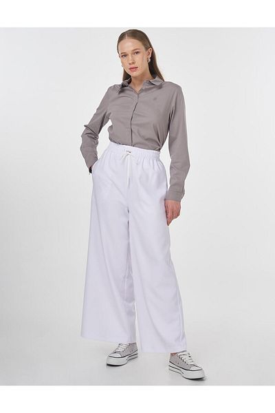 KYR Relaxed Cut Trousers Optical White