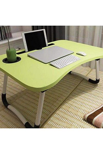 Generic RUIRUIY Folding Table Foldable Desk Household Computer Learn Writing Kids Dining Tables Lightweight