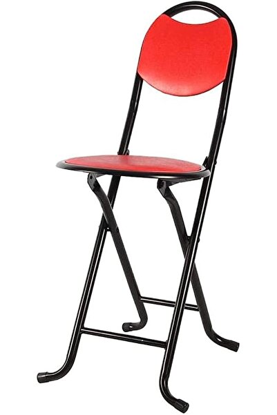 Generic Pixels Furniture Foldable Prayer Chair, Easy to Use and Move, Red