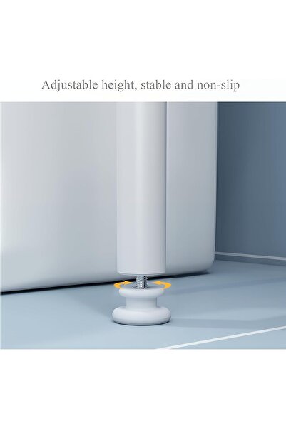 Generic Taimi 3 Shelf Bathroom Space Saver, Over The Toilet Rack, Bathroom Corner Stand Storage Organizer A